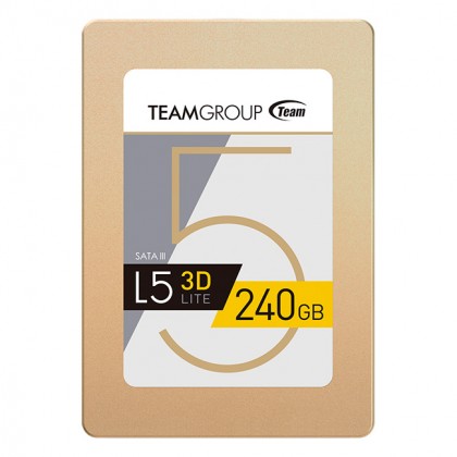 TeamGroup L5 LITE 3D 2.5 inch 240GB SATA III 3D NAND Internal Solid State Drive SSD